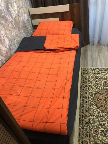 çarpayı döşəyi: Односпальная кровать, Без подьемного механизма, С матрасом