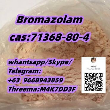 Medicinski proizvodi: Cas:-4 Bromazolam skype:mina-1222@outlook.com at lalafo.rs Medicinski proizvodi: Cas:-4 Bromazolam skype:mina-1222@outlook.com
