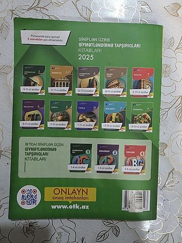 Testlər: DİM Test Topluları (2024–2025) – Kitabların hamısı təmizdir! — 8