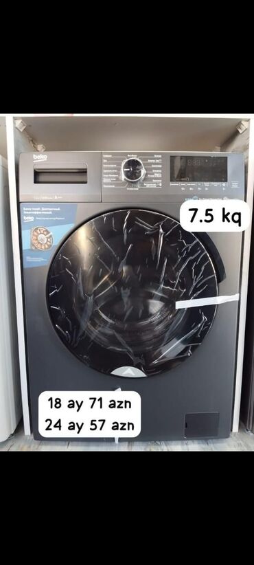 Paltaryuyan maşınlar: Paltaryuyan maşın Samsung, 8 kq, Yeni, Avtomat, Qurutma var, Kredit var, Pulsuz çatdırılma — 3