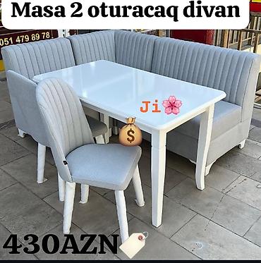 açılıb yığılan stol: Yeni, Künc divan, Mətbəx üçün, Açılmayan — 1