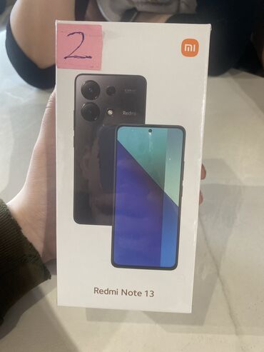 redmi note 13 цена в бишкеке: Xiaomi, 13, Новый, 128 ГБ, цвет - Черный