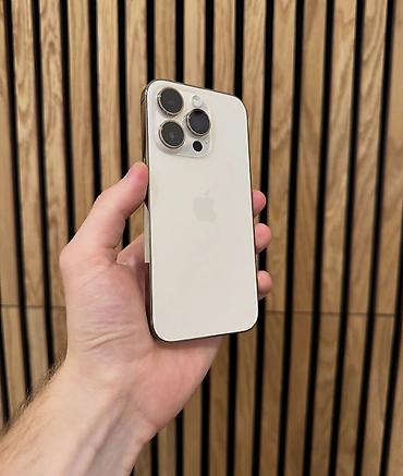 IPhone 14 Pro, 128 GB, Matte Gold, Zəmanət, Simsiz şarj, Face ID