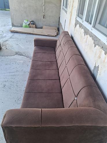 Divanlar: Künc divan, İşlənmiş, Açılmayan, Bazasız, Vеlur parça, Çatdırılma yoxdur — 1