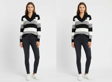 Swetry: Sweter damski, rozmiar S
