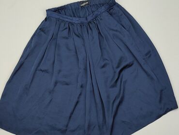 długie spódnice z satyny: Skirt, M (EU 38), condition - Good