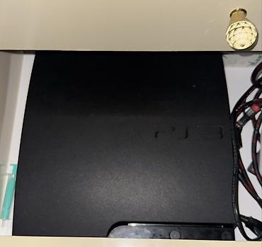 ps 3 cd: Sony PlayStation 3 (PS3) Slim oyun konsolu - Model: PS3 Slim, qara — 1
