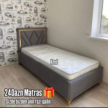 Yataq otağı dəstləri: Oğlan və qız üçün, Çarpayı, Bazasız, Matras ilə, Siyirməsiz