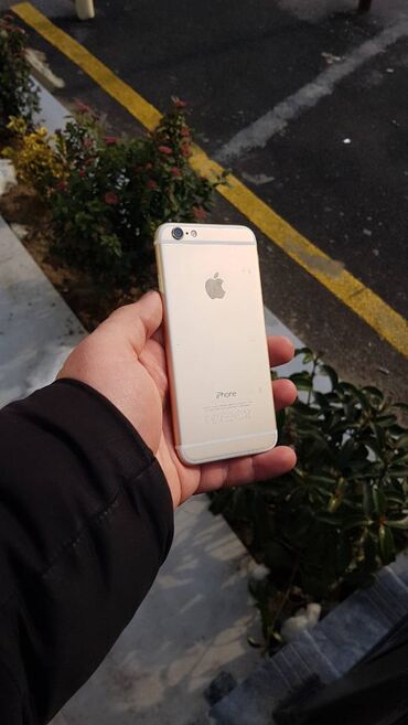 Apple iPhone: IPhone 6, 64 GB, Matte Gold, Barmaq izi