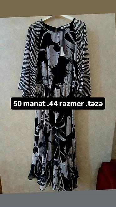 güllü don: Geyimlər kolleksiyası 1) Gül naxışlı don - Ölçü: 46 - Uzun qollu — 8
