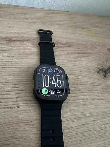 Другие смарт-часы: Смарт-часы в стиле Apple Watch Ultra (корпус квадратной формы с — 7
