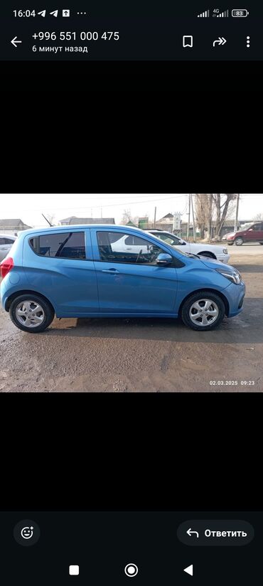 Chevrolet: Chevrolet Spark: 2017 г., 1 л, Автомат, Бензин, Универсал