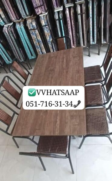 Bağ, çöl oturacaqları: Yeni, Sadə stul, Metal, Azərbaycan — 9