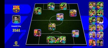 сони плейстейшен 3: EFootball 2025 mobil oyununda kollektiv gücü 3161 olan bir hesabdır