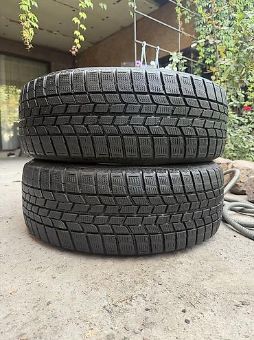 Шины 215 / 55 / R 17, Зима, Б/у, Пара, Легковые, Япония, GoodYear