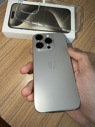 iphone 15 replika: IPhone 15 Pro, 256 GB, Natural Titanium, Face ID — 2