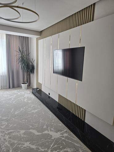 квартиры в бишкеке долгосрочная аренда: 2 комнаты, Собственник, С мебелью полностью