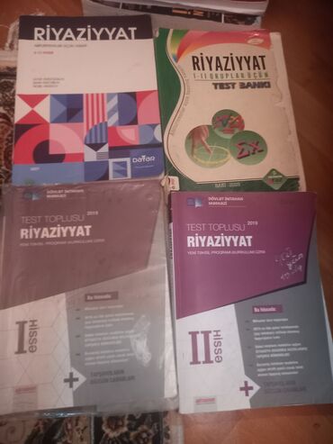 dəyər nəşrləri riyaziyyat: Her biri 3 manat riyaxiyyat toplu deyer kitab qayda kitabi 1.2 qrup