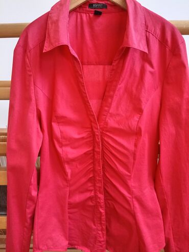 Košulje: Esprit, XS (EU 34), Pamuk, Jednobojni, bоја - Crvena — 6