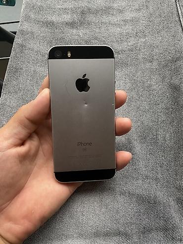 Уюлдук телефондор жана аксессуарлар: IPhone SE (1‑го поколения), 4" Space Gray - Компактный корпус в — 4