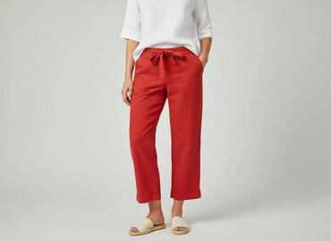 lidl spodnie lniane: H&M, Spodnie 3/4 damskie, rozmiar XS