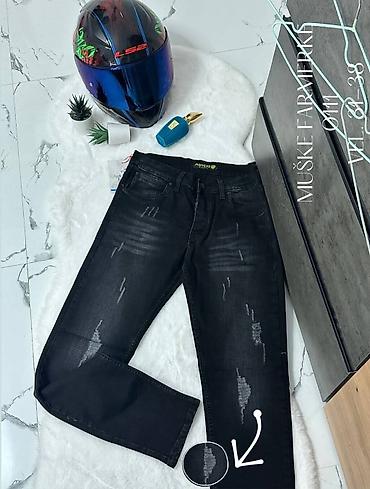 Farmerke: Muške farmerke – više modela i pranja - Kroj: klasičan/slim sa ravnom — 8