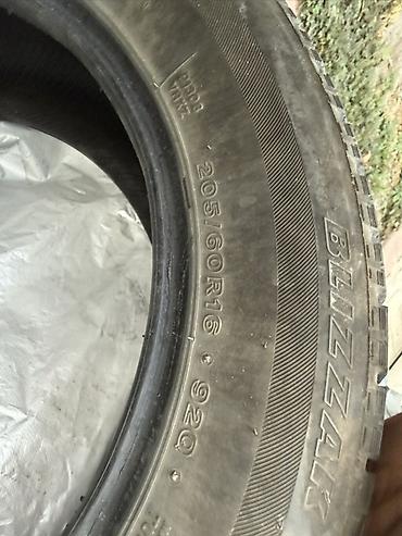 bridgestone blizzak: Комплект зимних шин 205/60/R16 Bridgestone Blizzak Протекторы 80% — 3