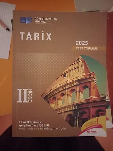 exam target 1: Ümumi Tarix Testlər 11-ci sinif, DİM, 2-ci hissə — 1