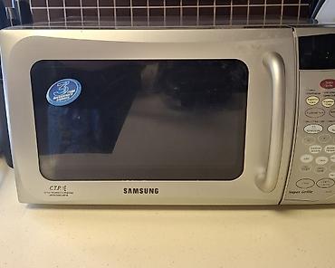 pelet sobası: Samsung mikrodalğalı soba – Super Grille funksiyalı model — 1