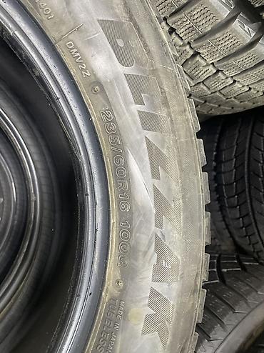 michelin pilot: Шины 235 / 60 / R 16, Зима, Б/у, Комплект, Легковые, Япония, Bridgestone — 4