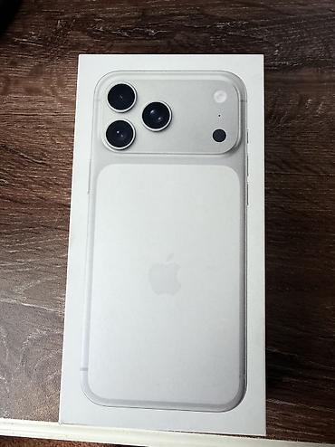 iphone 7 pro max 256gb: IPhone 17 Pro Max, 256 GB, Gümüşü, Sənədlərlə — 1