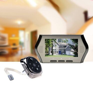 скрытая видео камера: Дверной глазок с видеокамерой Intelligent Doorbell Escam C25