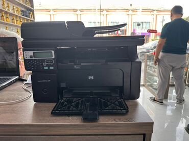 Kompüter ehtiyyat hissələri: HP LaserJet MFP M125nw printeri. Bu model çap, skan və kopyalama