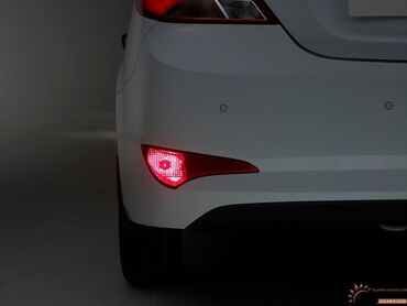 Другие детали системы освещения: Фонарь катафот задний правый Хендай Солярис, Hyundai Solaris 2014
