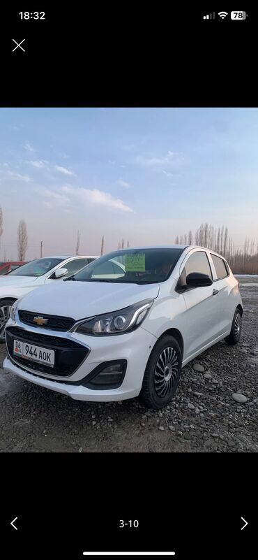 Chevrolet: Chevrolet Spark: 2019 г., 1 л, Вариатор, Бензин, Хэтчбэк