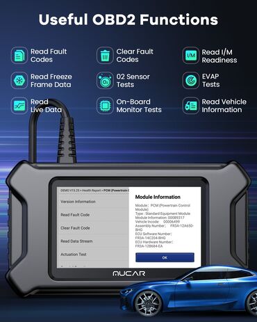 Auto oprema: MUCAR MUCAR CS90 Profesionalna Full OBD2 Auto Dijagnostika — 17