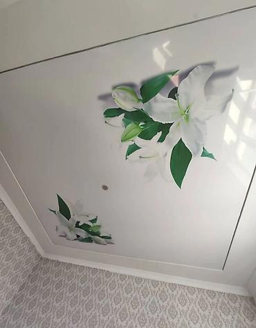 Натяжной потолок: Натяжной потолок Глянцевое, Матовое, 3D потолки Гарантия, Бесплатная консультация, Бесплатный замер — 11