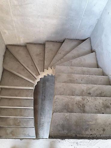 Бетонные лестницы: Бетонная лестница Для дома, Форма лестницы: Много-маршевая, Стиль: Модерн — 10