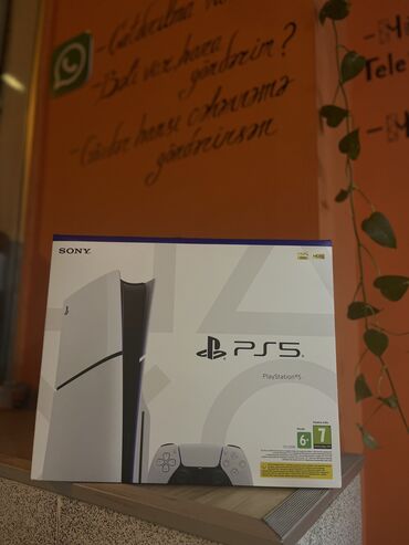 PS5 (Sony PlayStation 5): Sony Playstation 5 Slim RU
1TB Yaddaş!