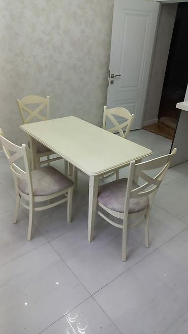 Masa və oturacaq dəstləri: Mətbəx üçün, Yeni, Açılmayan, 4 stul — 3