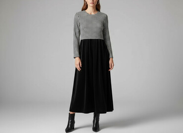 plisowane maxi spódnice: Women`s dress, size S