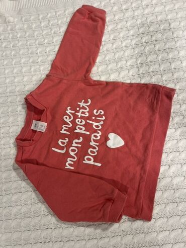 Koftalar, sviterlər: H&M körpə svitşortu - Rəng: qızılı-çəhrayı/korall ton - Ölçü