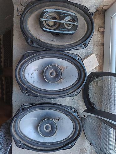 gizli balaca kamera: Avtomobil üçün oval dinamiklər dəsti - Brend: Pioneer (üst dinamikdə — 1