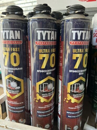 полимерный клей: Профессиональная монтажная пена Tytan Ultra Fast 70 предназначена для