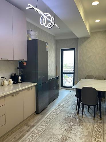 3 комнаты, 75 м², Дордой Плаза ТРЦ Элитка, 8 этаж, Евроремонт