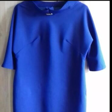 Повседневные платья: Платья женские, три модели. 1) Черное платье-футляр с широким — 5