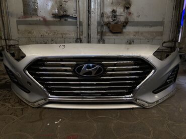 бампер new rise: Бампер Передний Hyundai, Б/у, Оригинал