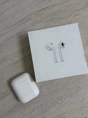 iphone наушник: Беспроводные накладные наушники, Apple, Б/у — 3