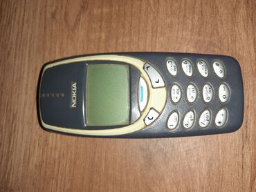 işdənmiş telefonlar: Nokia 3310, < 2 GB Memory Capacity, rəng - Mavi, Düyməli