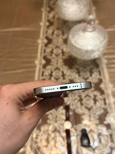 ekran iphone: IPhone 15 Pro, 128 GB, White Titanium, Face ID — 3